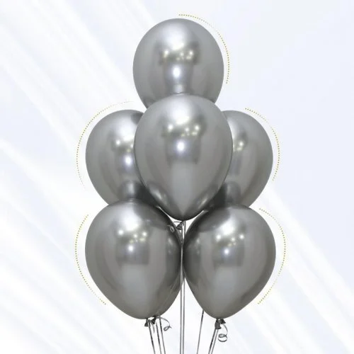 Chrome Silver balloon