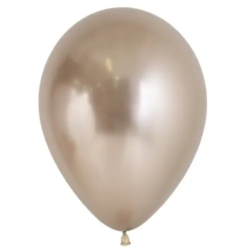 Chrome Champagne balloon